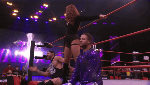 Wrestler Wearing Strong Style Shirt GIF
