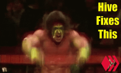 Wrestler With Hive Fixes This GIF