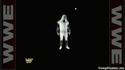 Wrestler With WWE Logo GIF