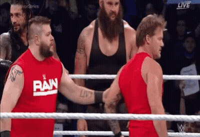 Wrestlers In Ring GIF