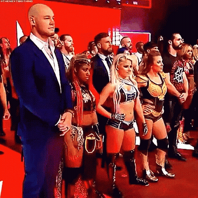 Wrestlers On Red Carpet GIF