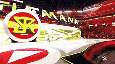 Wrestling Arena With WWE Mania GIF