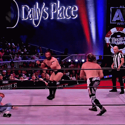 Wrestling Match At Daily's Place GIF