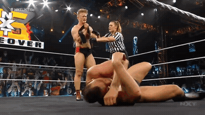Wrestling Match In Front Of Crowd At Orchard Hard Cider GIF