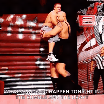 Wrestling Match in the Rumble and the Draft