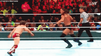 Wrestling Match Live On WWE Network GIF
