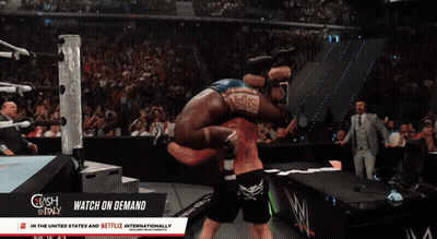 Wrestling Match On Netflix In United States GIF