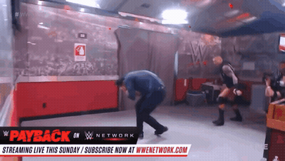Wrestling Match On Payback W Network GIF