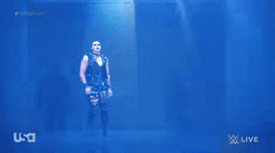Wrestling Match On USA GIF