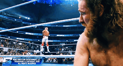Wrestling Match Sponsored By World Wrestling Entertainment GIF
