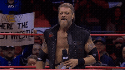 Wrestling Ring Sign Saying The Most Pro Wrestler GIF