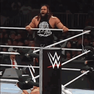 Wrestling Ring With I Love Sign GIF