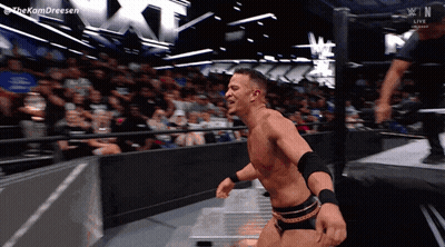 Wrestling Ring With N GIF