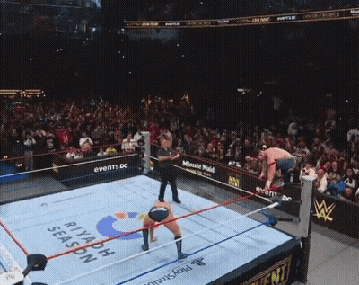 Wrestling Ring With Riyadh Season GIF