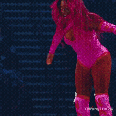 Wrestling Ring With Tiffany Luv24 Sign GIF