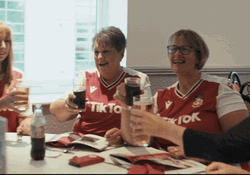 Wrexham Fan Moms Gathering GIF