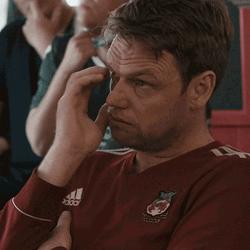 Wrexham Fan Showing Despair GIF