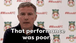 Wrexham Phil Parkinson Poor Performance GIF