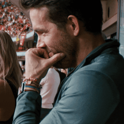Wrexham Ryan Reynolds Thinking GIF