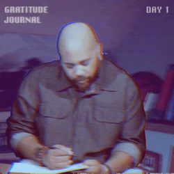 Writing Gratitude Journal GIF