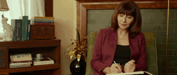 Writing Mary Steenburgen GIF