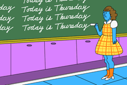 Writing Today Is Thursday Blessings GIF