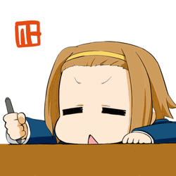 Writing While Sleeping GIF