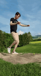 Wrong Move Golf Swing GIF