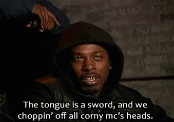 Wu Tang The Tongue Is A Word GIF