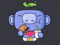 Wumpus Discord Sticker Crash Eating GIF