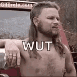 Wut Is Going On Man Topless GIF
