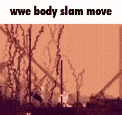 WWE Body Slam Move GIF