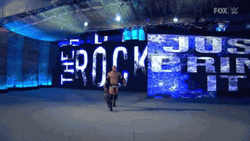 WWE Champion Dwayne Johnson GIF