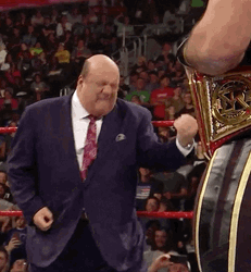 WWE Headbang Paul Heyman GIF