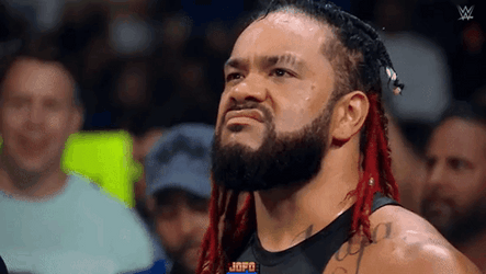 WWE Jacob Fatu Frowning GIF