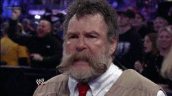 WWE Man In Beard Super Saiyan  GIF