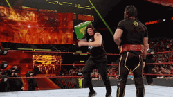WWE Raw Brock Lesnar Dancing GIF