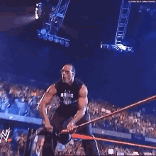 WWE The Rock Entrance GIF