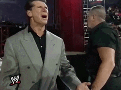 WWE Vince Mcmahon Walk Can't Believe  GIF