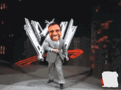Wwe Vince Mcmahon Walk Face Swapped GIF