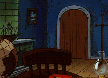 Wya Moomintroll Looking Everywhere GIF