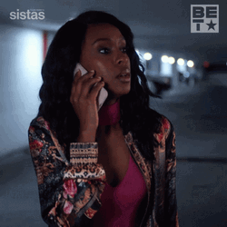 Wya Sistas Karen Mott On The Phone GIF