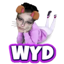 Wyd Funny Woman With Filter GIF