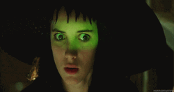 Wynona Ryder Illuminating Sage Green Light GIF
