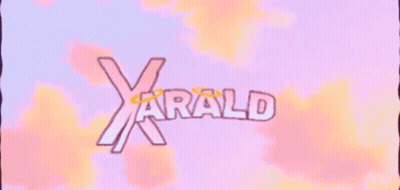 X A R A L D Pink Purple GIF