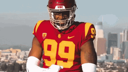 X Crossed Arm Sign USC Trojan Football GIF