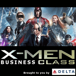 X-Men Business Class Delta GIF