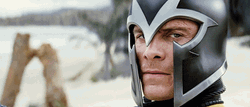 X-Men Erik Lensherr Stare GIF
