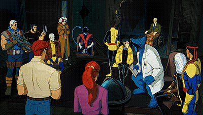 X-Men Gathered GIF