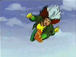 X-Men Rogue Punch GIF